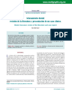 Aclaramiento Dental Revisión de La Literatura y Presentación de Un Caso Clínico.