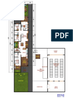 Compact site plan layout with key structures