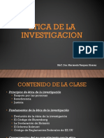 Clase Ix - Etica en La Investigacion