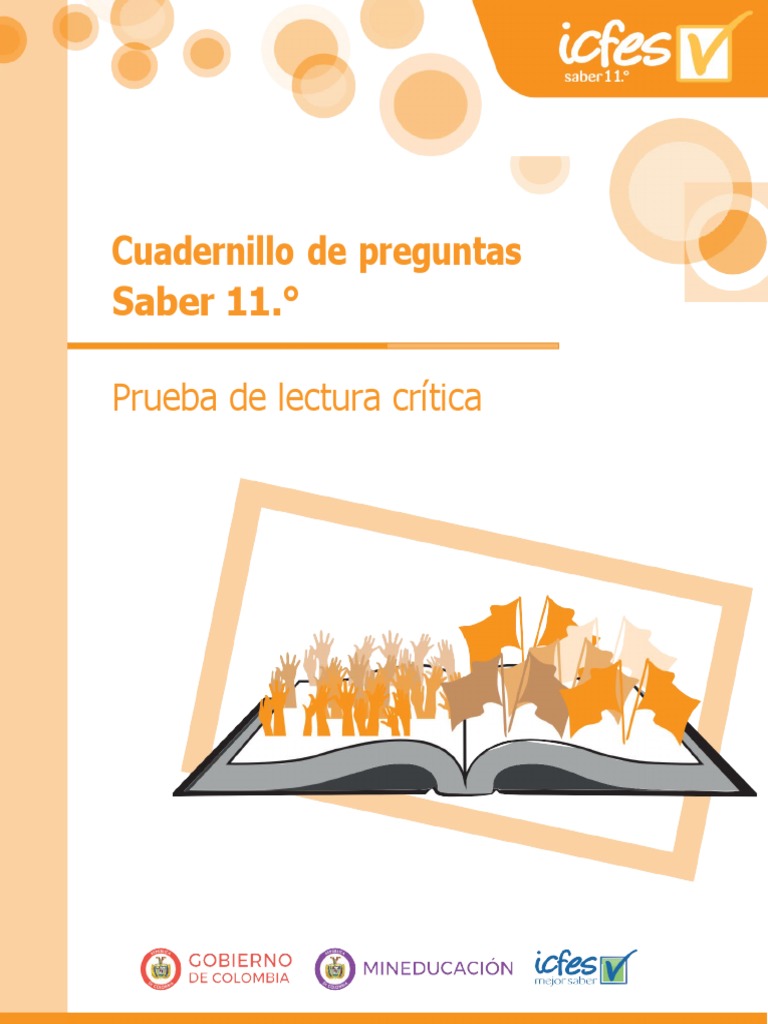Cuadernillo de Preguntas Saber 11 Lectura Critica | PDF | Método ...