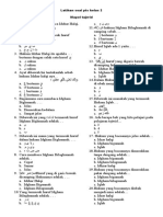 Latihan Soal Pts Kelas 2 Tajwid PDF