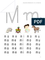 Letra M PDF