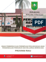 Dokumen Renstra Perubahan DP3AP2KB Tahun 2019-2024