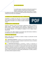 Prevención General de Deficiencias 1.concepto