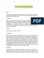 Glosario para Promotores Comunitarios: Autor: Mgr. Javier Mendoza y El Equipo de RBC de EIFODEC
