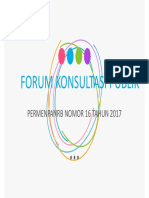 Paparan Forum Konsultasi Publik