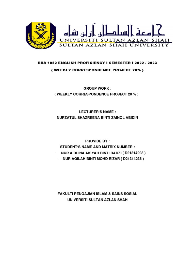 English Proficiency Project | PDF | Science & Mathematics | Technology ...