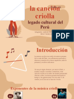 Música criolla del Perú