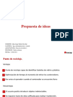 Propuesta de Ideas: Proyecto de Titulo I