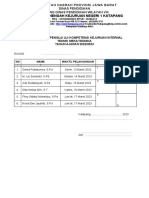 Daftar Hadir Ujikom Penguji Internal