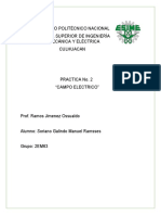 Instituto Politécnico Nacional Escuela Superior de Ingeniería Y Mecánica Y Eléctrica Culhuacan