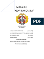 Makalah "Filosofi Pancasila": (TAHUN AJAR 2022/2023)