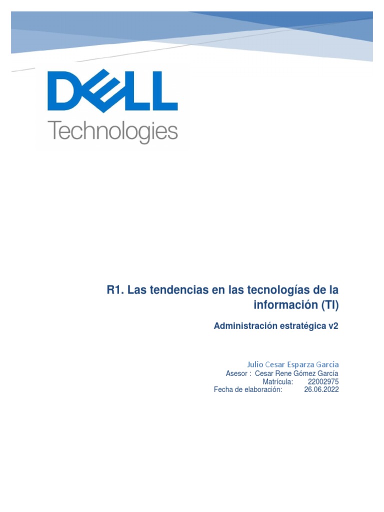 Tendencias en Las TICS | PDF | Ciencias de la Información | Tecnología ...