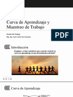 Curva de Aprendizaje y Muestreo de Trabajo: Diseño Del Trabajo Mg. Ing. José Carlos Lira Guzmán