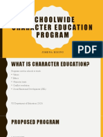 Schoolwide Character Education Program