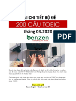 Ebook GI I 200 Câu TOEIC 03.2020