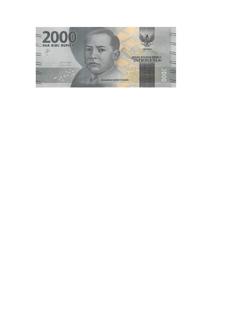 Dua Ribu Rupiah | PDF