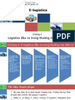 E-logistics: Logistics đầu ra trong thương mại điện tử