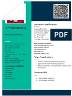 CV Amzad Ansary