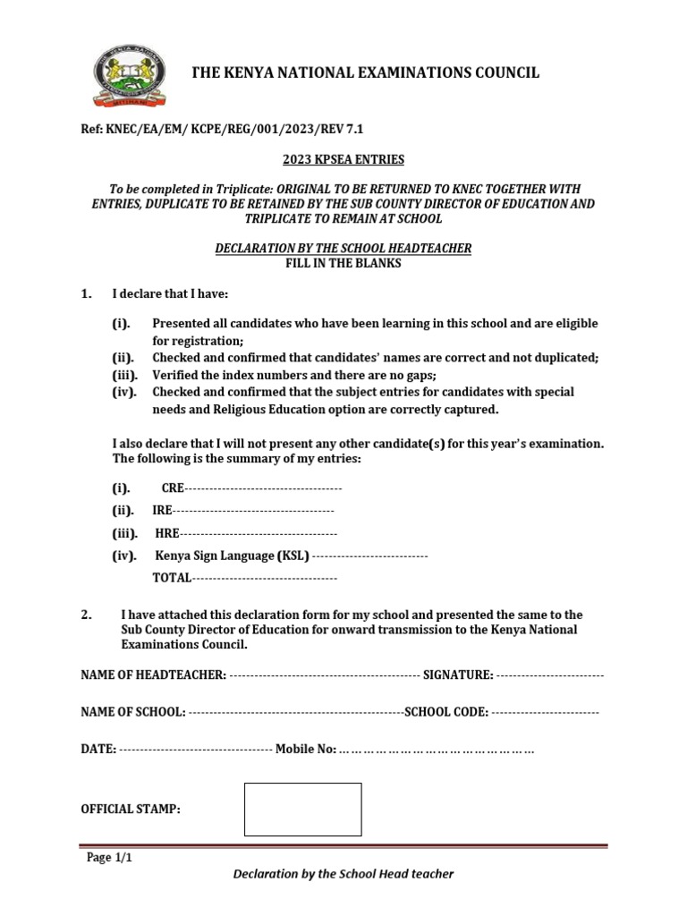 2022 kpsea declaration by the school headteachers 2 pdf pdf