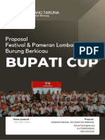 Proposal BUPATI CUP