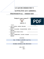 Facultad de Derecho Y Ciencias Políticas Carrera Profesional - Derecho