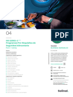 ISO 22002-2 Programas Pre-Requisitos de Seguridad Alimentaria