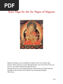 Six Yogas of Niguma Guru Yoga