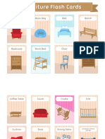 Furniture Flash Cards