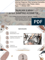 Materi Narasumber - TINJAUAN ILMIAH EFEK SAMPING KOSMETIK WKB PDF