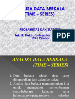 Analisa Data Berkala (Time - Series)