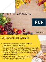 L'alimentazione Stefano de Luca