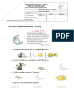 Evaluación Diagnostica Lenguaje