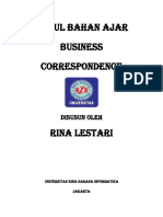 Modul Business Correspondence Rina Lestari PDF