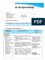 Compartimos Nuestras Experiencias y Expectativas: 1. Título de La Sesión