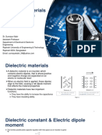 Dielectric Materials and Insulation