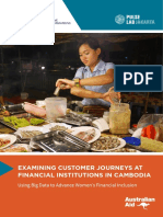 Examining Customer Journeys at Financial Institutions in Cambodia