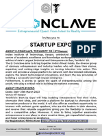 Startup Expo: Invites You To