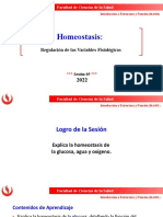 Regulación de glucosa, agua y oxígeno