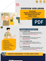 Overview Kebijakan: Pelatihan Penguatan Pengumpul Data Pertanahan (Puldatan) Tingkat Dasar