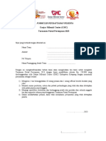 Formulir Pendaftaran Accounting Futsal Cup (AFC)