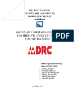 Nhóm 1 - Công ty cổ phần Cao su Đà Nẵng DRC