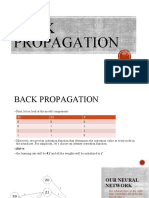 Backpropagation and Activation Function
