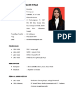 Curriculum Vitae: Pendidikan