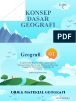 Konsep Dasar Geografi: Kelas X