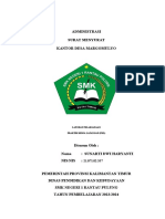 Administrasi Surat Menyurat Kantor Desa Margomulyo: Laporan Pelaksanaan Praktik Kerja Lapangan (PKL)