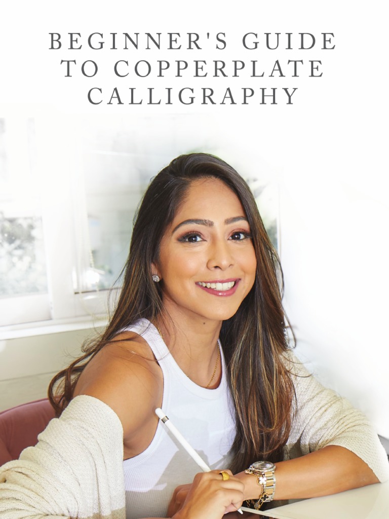 Copperplate Calligraphy Essentials Guide | PDF | Graphic Design | Printing