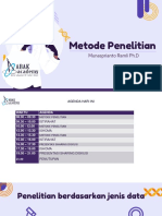 Metode Penelitian: Munasprianto Ramli PH.D