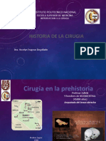 Historia de La Cirugia: Instituto Politecnico Nacional