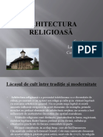 Arhitectura Religioasă: Scaete Lauren Iu Ț Constantin